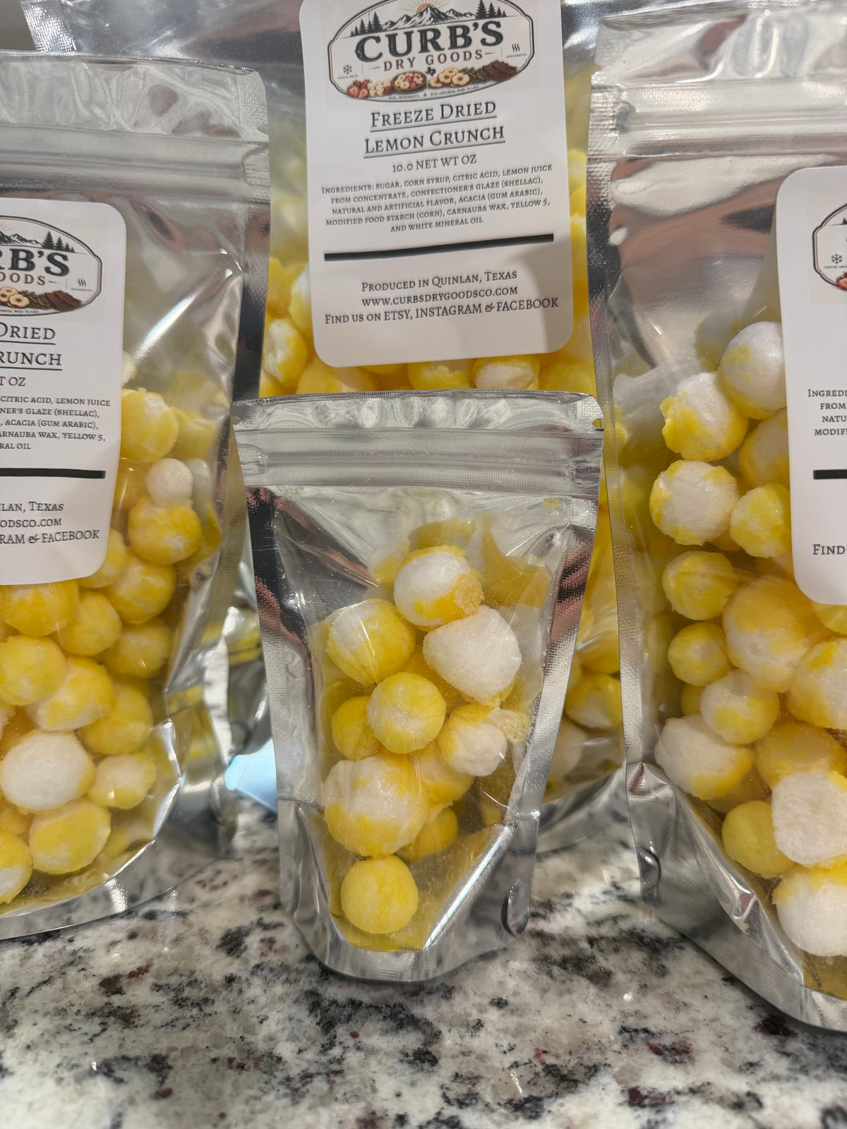 Freeze Dried Lemon Crunch