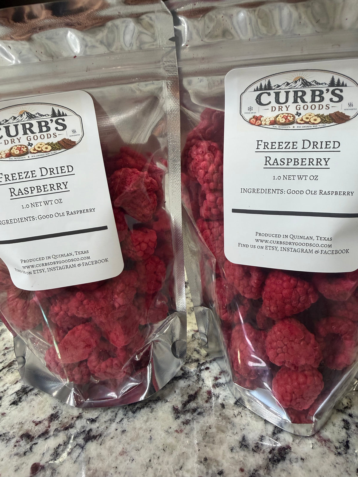 Freeze Dried Raspberries
