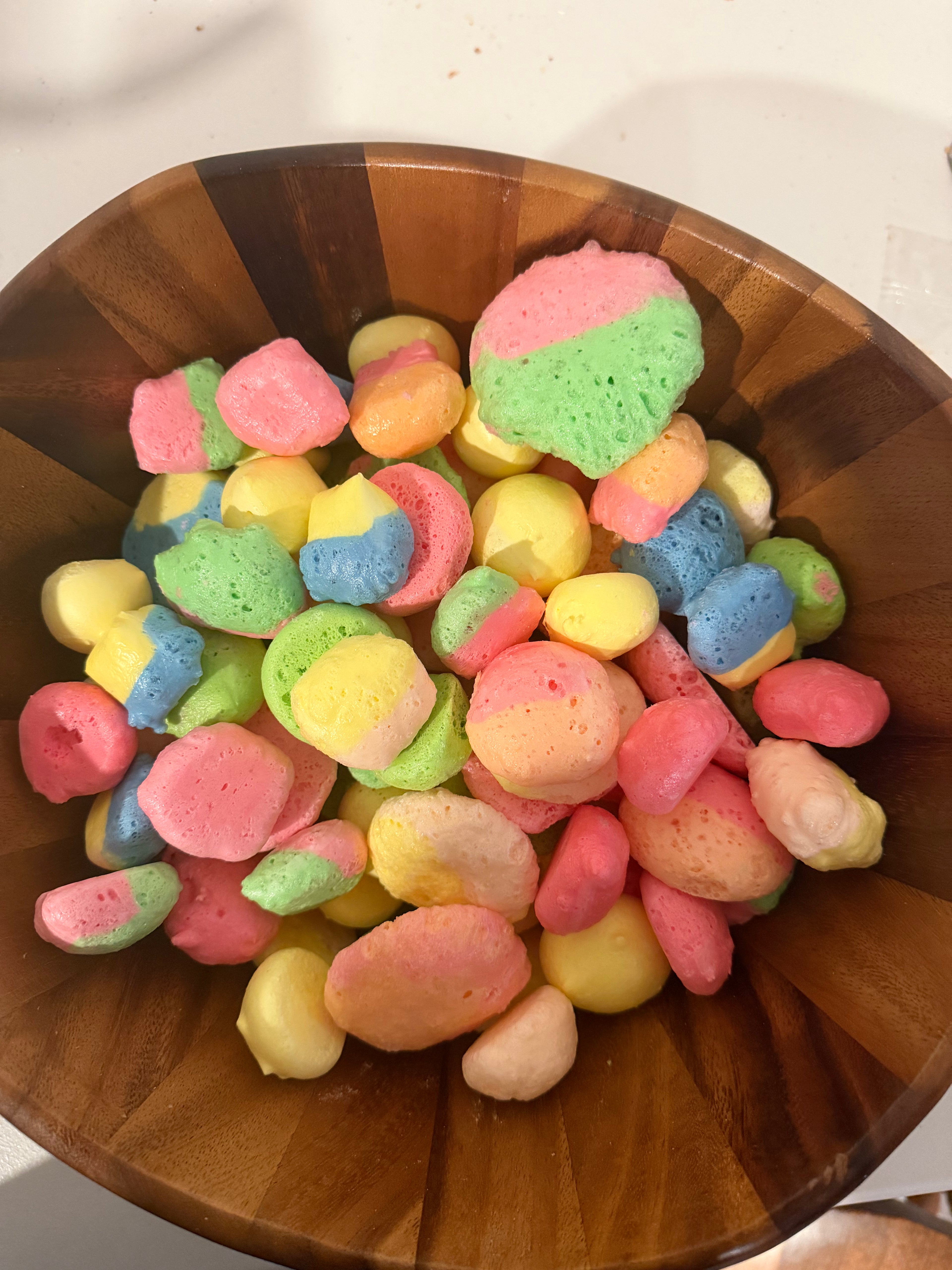 Freeze Dried Taffy Clouds